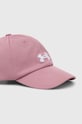Under Armour czapka z daszkiem 1376705 różowy AW25