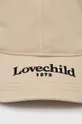 Bavlněná baseballová čepice Lovechild béžová