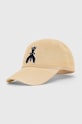Patrizia Pepe czapka z daszkiem pozostałe beżowy 2F0031.V014