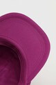 Calvin Klein Jeans czapka z daszkiem bawełniana dziecięca fioletowy IU0IU00150.PPYX