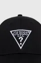 Хлопковая кепка Guess <p> Основной материал: 100% Хлопок Подкладка: 100% Полиэстер</p>