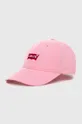 рожевий Дитяча шапка Levi's Для дівчаток