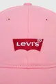 Detská čiapka Levi's ružová