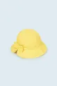 κίτρινο Παιδικό βαμβακερό καπέλο Mayoral Για κορίτσια