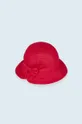 rdeča Otroški bombažni klobuk Mayoral Dekliški