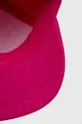 рожевий Дитяча бавовняна кепка United Colors of Benetton