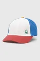 πολύχρωμο Παιδικό βαμβακερό καπέλο μπέιζμπολ United Colors of Benetton Για κορίτσια