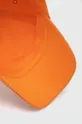 narančasta Pamučna kapa sa šiltom za bebe Calvin Klein Jeans