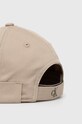 Dziewczynka Calvin Klein Jeans czapka bawełniana dziecięca IU0IU00427.PPYX beżowy