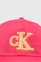 Calvin Klein Jeans czapka z daszkiem IU0IU00429.PPYX różowy SS23