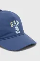 Παιδικό βαμβακερό καπέλο μπέιζμπολ GAP x Disney μπλε