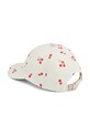 Chłopiec Liewood czapka z daszkiem bawełniana dziecięca Danny LW17683 biały