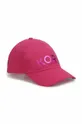 фіолетовий Дитяча бавовняна шапка Michael Kors Для дівчаток
