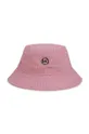roza Otroški bombažni klobuk Michael Kors Dekliški