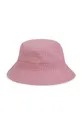 Детская хлопковая шляпа Michael Kors розовый