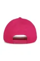 Παιδικό βαμβακερό καπέλο μπέιζμπολ DKNY ροζ