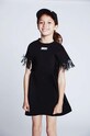 Dkny șapcă din bumbac pentru copii bumbac negru D31299
