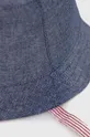 Детская двусторонняя хлопковая шляпа zippy голубой