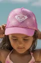 różowy Roxy czapka dziecięca Dziewczęcy