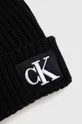 μαύρο παιδικός σκούφος και γάντια Calvin Klein Jeans