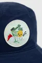 Otroški bombažni klobuk Fila mornarsko modra