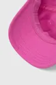 fioletowy Fila czapka z daszkiem bawełniana dziecięca