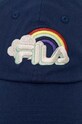 Chłopiec Fila czapka z daszkiem bawełniana dziecięca FCK0015 granatowy