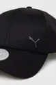 Παιδικό καπέλο μπέιζμπολ Puma PUMA Metal Cat Cap Jr μαύρο