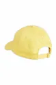 Παιδικό βαμβακερό καπέλο μπέιζμπολ Mini Rodini κίτρινο