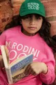 зелёный Детская хлопковая кепка Mini Rodini Детский
