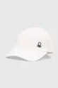 λευκό Παιδικό βαμβακερό καπέλο μπέιζμπολ United Colors of Benetton Παιδικά