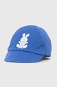 United Colors of Benetton gyerek pamut baseball sapka nyomtatásos kék 6GIAAA00F.W.SEASONAL