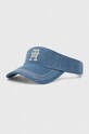 Детский джинсовый козырек Tommy Hilfiger голубой AU0AU01676.PPYX