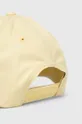 Дитяча бавовняна кепка Tommy Hilfiger жовтий