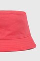 Deklice Otroški bombažni klobuk Tommy Hilfiger AU0AU01624.PPYX oranžna