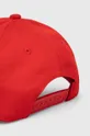Παιδικό βαμβακερό καπέλο μπέιζμπολ Tommy Hilfiger κόκκινο