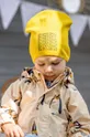 žltá Detská bavlnená čiapka Jamiks ARAGORN Detský