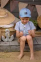niebieski Jamiks czapka bawełniana dziecięca Dziecięcy
