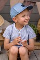 CHLAPEC Dětská bavlněná čepice Jamiks HANK.Nakryc.JLF134.K modrá