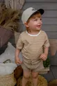 бежевый Детская хлопковая шапка Jamiks HAZEL Детский