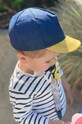 Jamiks caciula de bumbac pentru copii albastru PINOKIO.Nakryc.JLF072.K