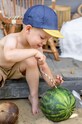 Мальчик Детская хлопковая шапка Jamiks PINOKIO.Nakryc.JLF072.K жёлтый