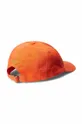 Otroška bombažna bejzbolska kapa Polo Ralph Lauren oranžna