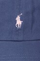 Chłopiec Polo Ralph Lauren czapka bawełniana dziecięca 322785653044 granatowy