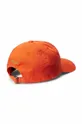 Παιδικό βαμβακερό καπέλο μπέιζμπολ Polo Ralph Lauren πορτοκαλί