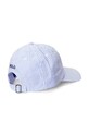 Детская хлопковая шапка Polo Ralph Lauren 323903847001 голубой SS23