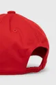 GAP czapka z daszkiem bawełniana dziecięca czerwony