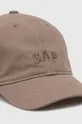 Παιδικό βαμβακερό καπέλο μπέιζμπολ GAP γκρί
