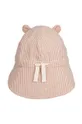 Liewood czapka dwustronna bawełniana dziecięca beżowy