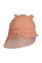 Liewood czapka dwustronna bawełniana dziecięca beżowy LW17689